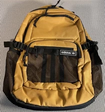 Adidas Originals Energy Mesa Brown School Laptop Sports Backpack Bag - New NWOT