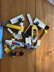 LEGO CITY Seaplane 3178 Pilot Minifigure Instructions Complete Set 102pc
