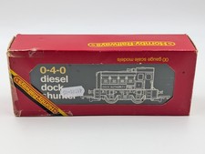 Hornby OO Gauge R253-3 Dockyard Shunter 3 in Dock Authority black
