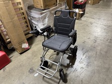 Electric Wheelchair 360W Motor 15-Mile Range 330 lb Capacity Lightweight Folding
