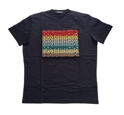 DSQUARED Dsquared2 Icon T-Shirt S71GD1314 schwarzer Skater