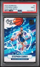 2024 Donruss Stephen Curry Pass the Rock #5 PSA 9