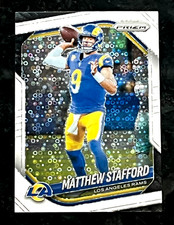 2025 Panini Prizm Matthew Stafford White Disco Prizm Los Angeles Rams #21