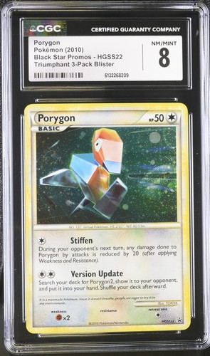 Porygon graded CGC 8 for sale on eBay