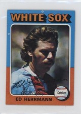 1975 Topps Mini Ed Herrmann #219 4ta