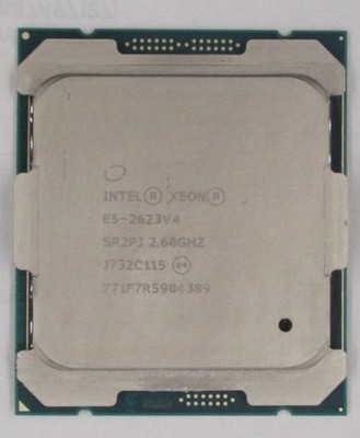 Intel Xeon E5-2623 V4 2.60GHz/3.2GHz Quad-Core 10MB LGA 2011 Processor Tested