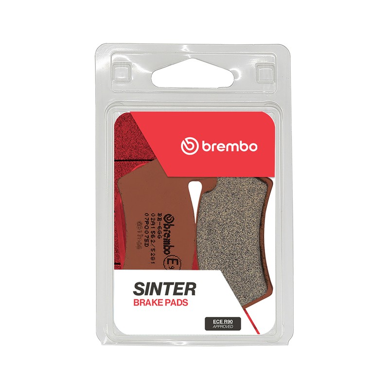 Plaquettes de frein Brembo tout terrain 07PO07SD métal fritté moto cross enduro