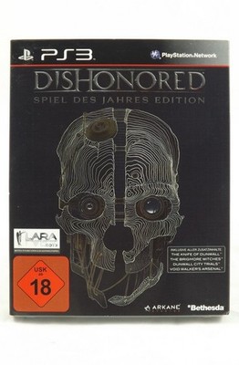 Dishonored -Spiel des Jahres Edition (Sony PlayStation 3) PS3 Spiel in OVP