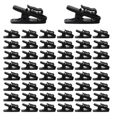 50Pcs Clips for Earphone 0.95 inch in length, 0.43 height