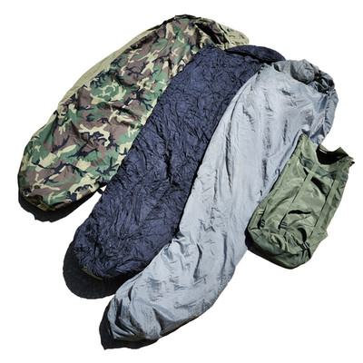 USGI 4-Piece Modular Sleep System MSS Woodland Gore-Tex Bivy Patrol Intermediate