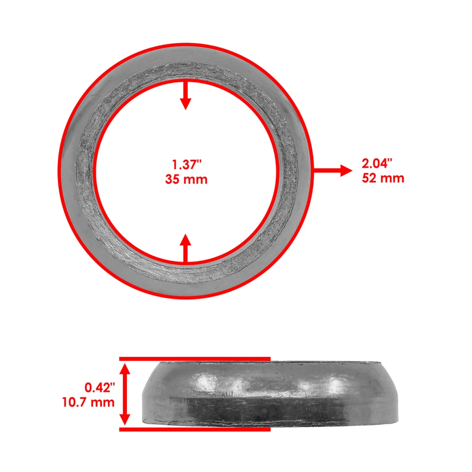 Kit de juntas de escape y resortes para Arctic Cat Jag Deluxe 340 440 1992-1998 Foto 3 de 4