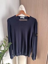 Maglia Crewneck Primaverile Stone Island Blu