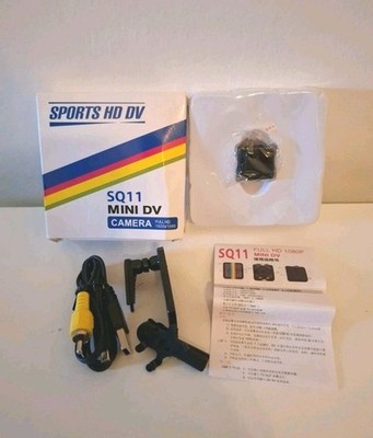 Sports HD SQ11 Mini DV Camera ~ Full HD 1920x1080 ~ M-JPEG Video ~ NEW OPEN BOX 
