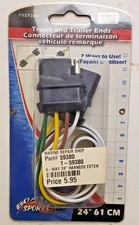 59380 Boater Sports Trunk & Trailer Ends Connector 24" Wire Harness