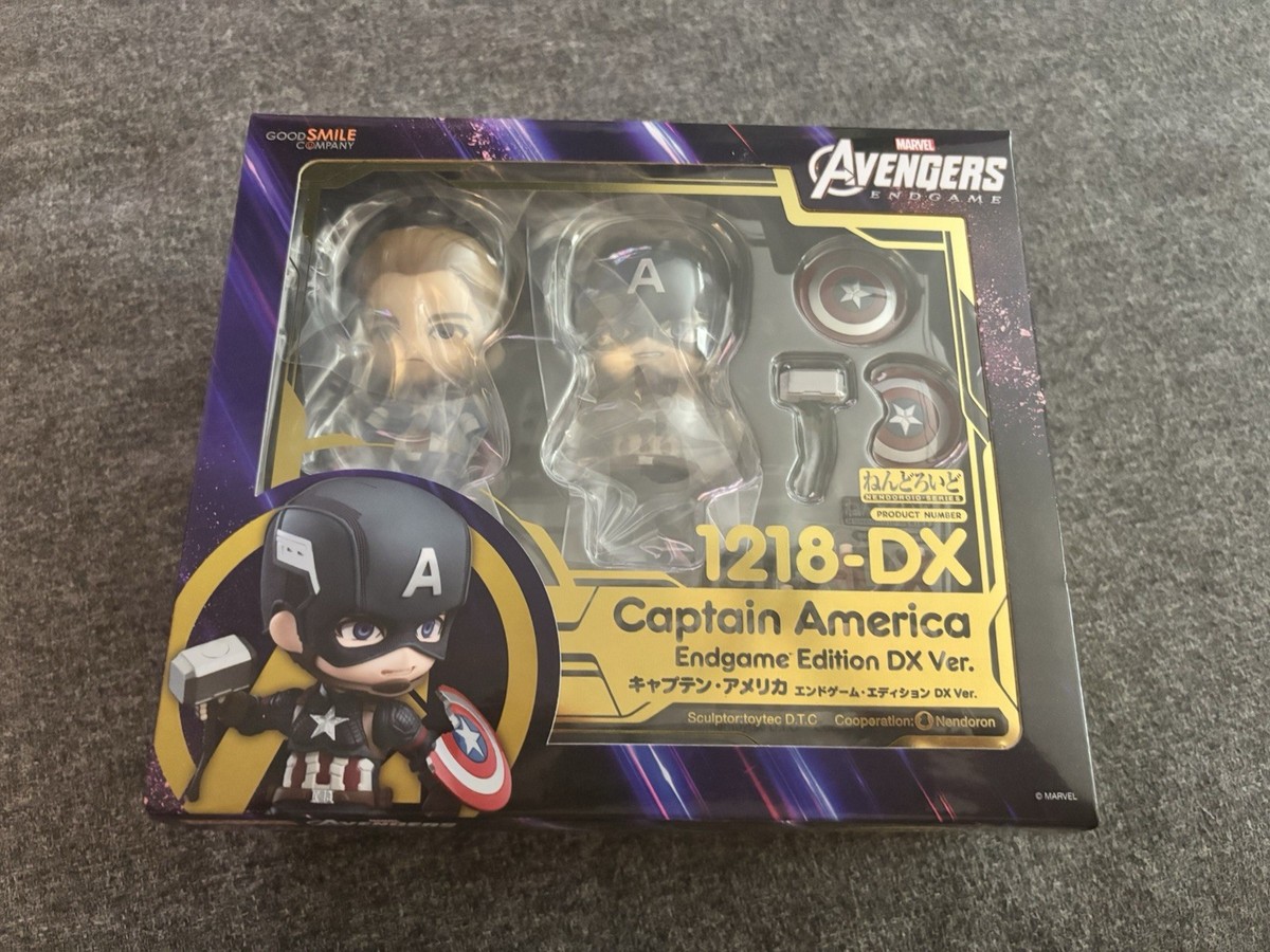 ねんどろいど 1218-DX「キャプテン・アメリカ DX Ver.」エンドゲーム Authentic Marvel 1218-DX Captain America Steve Rogers Endgame
