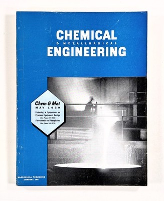 1939 May CHEMICAL & METALLURGICAL ENGINEERING Equipment Design SYNTHETIC RUBBER