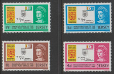 == Jersey. Série complète ★★ Inauguration services postaux — 1969 ==