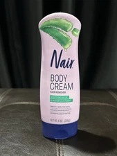 Nair Body Cream Hair Remover-Soothing Aloe & Water Lily Scent 9oz. NEW!