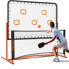 Pickleball Rebounder Training Equipment, Net for Solo Practice