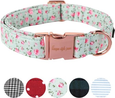 Unique Style Paws Hundehalsband Halsband Verstellbare Halsbänder oder 