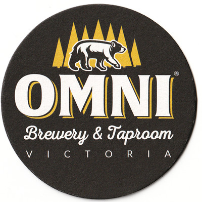 Omni Brewing Co  Brewery & Taproom Beer Coaster Maple Grove Mn