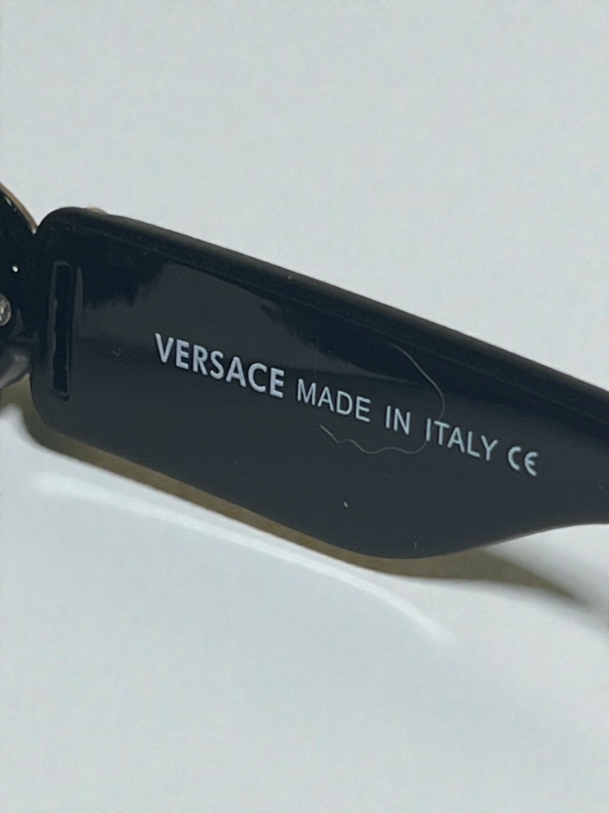 Versace VE4361 ‘Biggie’ Sunglasses - Black & Gold - Free Ship + Returns ✅ thumbnail 7