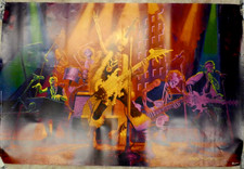 GREG HILDEBRANDT VERKVERKE NETHERLANDS TOTENTANZ 1983 LARGE SKELETON ROCK POSTER