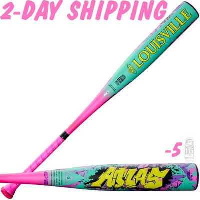 NO WRAPPER-2026 Louisville Slugger ATLAS WILDSTYLE 32''/27 oz USSSA Baseball Bat