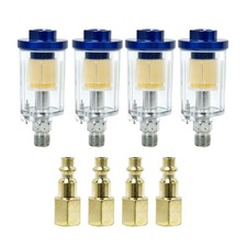 Water Oil Separators Air Mini Filter Moisture Trap For Compressor Sprays Paint