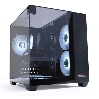 GAMING PC TRIORAMA 12 Kerner RTX 5060 32GB RAM 500GB SSD Luftkühlung Schwarz - Bild 1 von 4