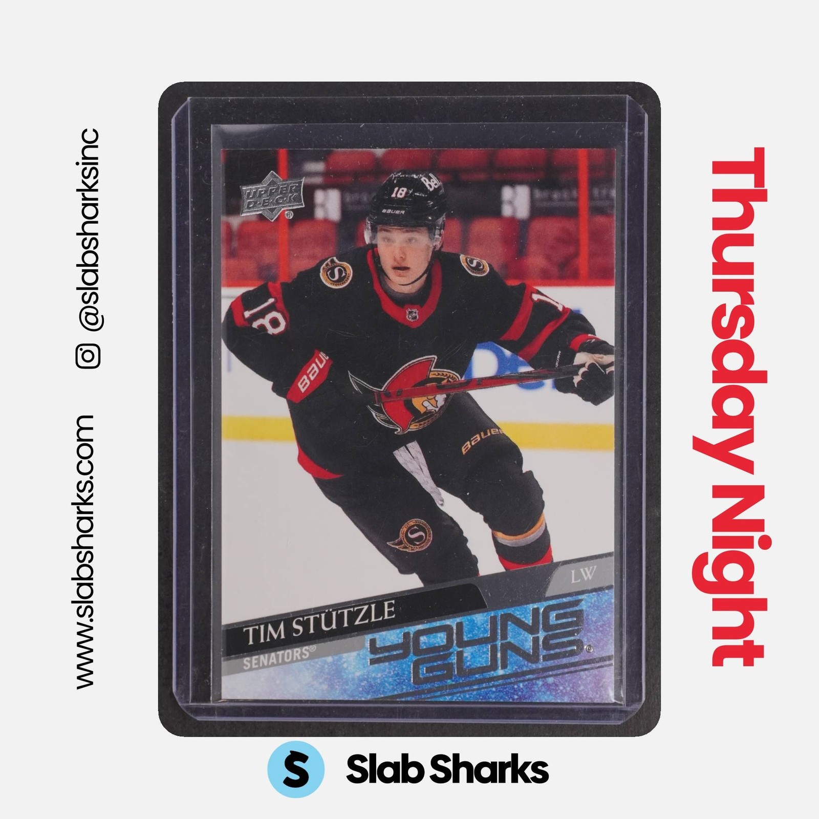 2020 UPPER DECK #482 TIM STUTZLE YOUNG GUNS RC ROOKIE