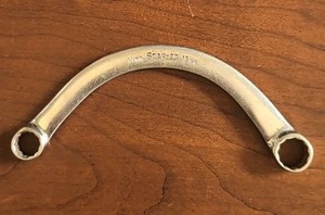 Snap-on #CXM1113 (11mm-13mm) 12 point Half Moon box  end wrench made in USA