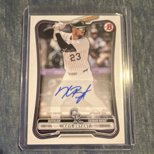 2026 Bowman Kris Bryant Colorado Rockies Topps paper auto FMA-KB