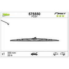 Scheibenwischer vorne rechts für BMW 3-er E30 E36 X3 E83 Z3 | 24575481