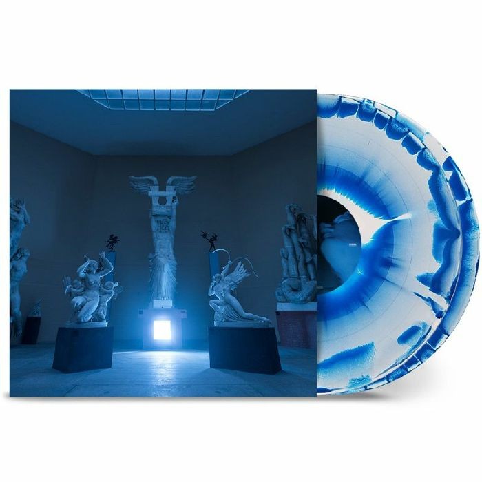 PERTURBATOR - Age Of Aquarius - WHITE IN BLUE VINYL 2XLP