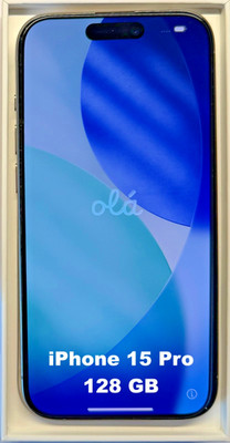 Apple iPhone 15 Pro - 128GB - Titan Natur (Ohne Simlock) wie Neu
