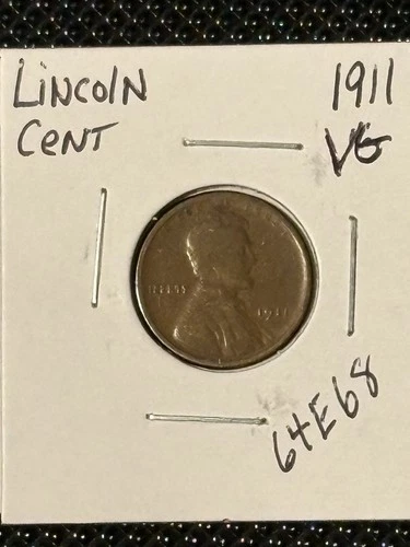1911 Lincoln Cent  VG  **LOWEST PRICE**