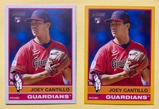 2025  Heritage #104 Joey Cantillo /200 Bicentenial & Dark Yellow 