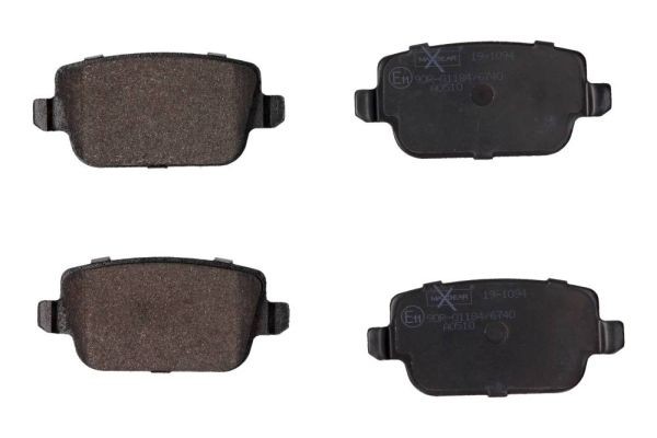 Original Maxgear Bremsbelagsatz Scheibenbremse 19-1094 FüR Ford-image