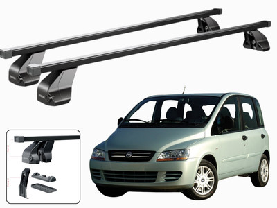 DACHTRÄGER DACHTRÄGER FÜR FIAT MULTIPLA II 2004-2010 MENABO SCHWARZ