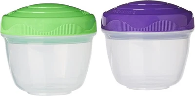 Sistema Yogurt TO GO Food Storage Containers | 150 ml | Small Snack Pots - Image 1 of 4