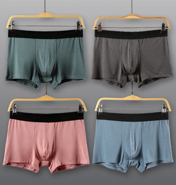 Hombres Talla Grande Algodón Ropa Interior Calzoncillos Calzoncillos Pantalones Cortos 4XL-12XL Foto 4 de 4