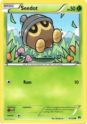 Seedot - 4/122 - Common - Lightly Played