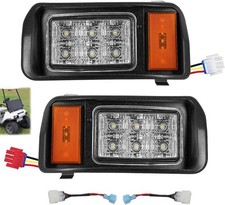 Drive-up Club Car DS LED Headlight Kit, 12V Factory Style Clear