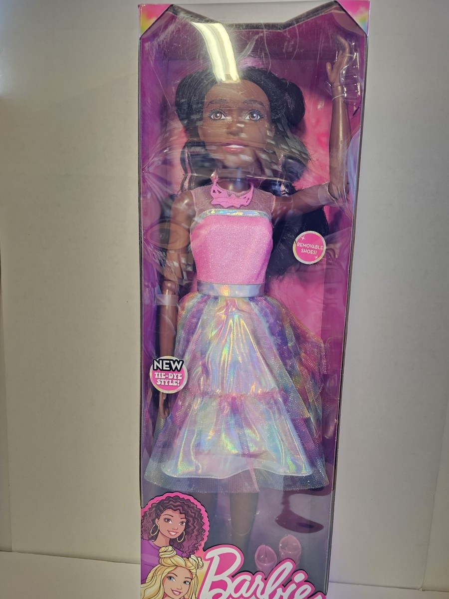 Barbie 28-Inch Tie Dye Style Best Fashion Friend, African American