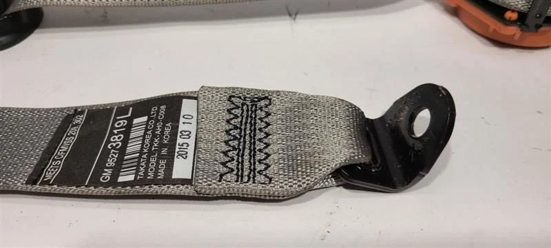 2013-2017 BUICK ENCORE LEFT LH REAR DRIVER RETRACTOR GRAY Foto 4 de 4