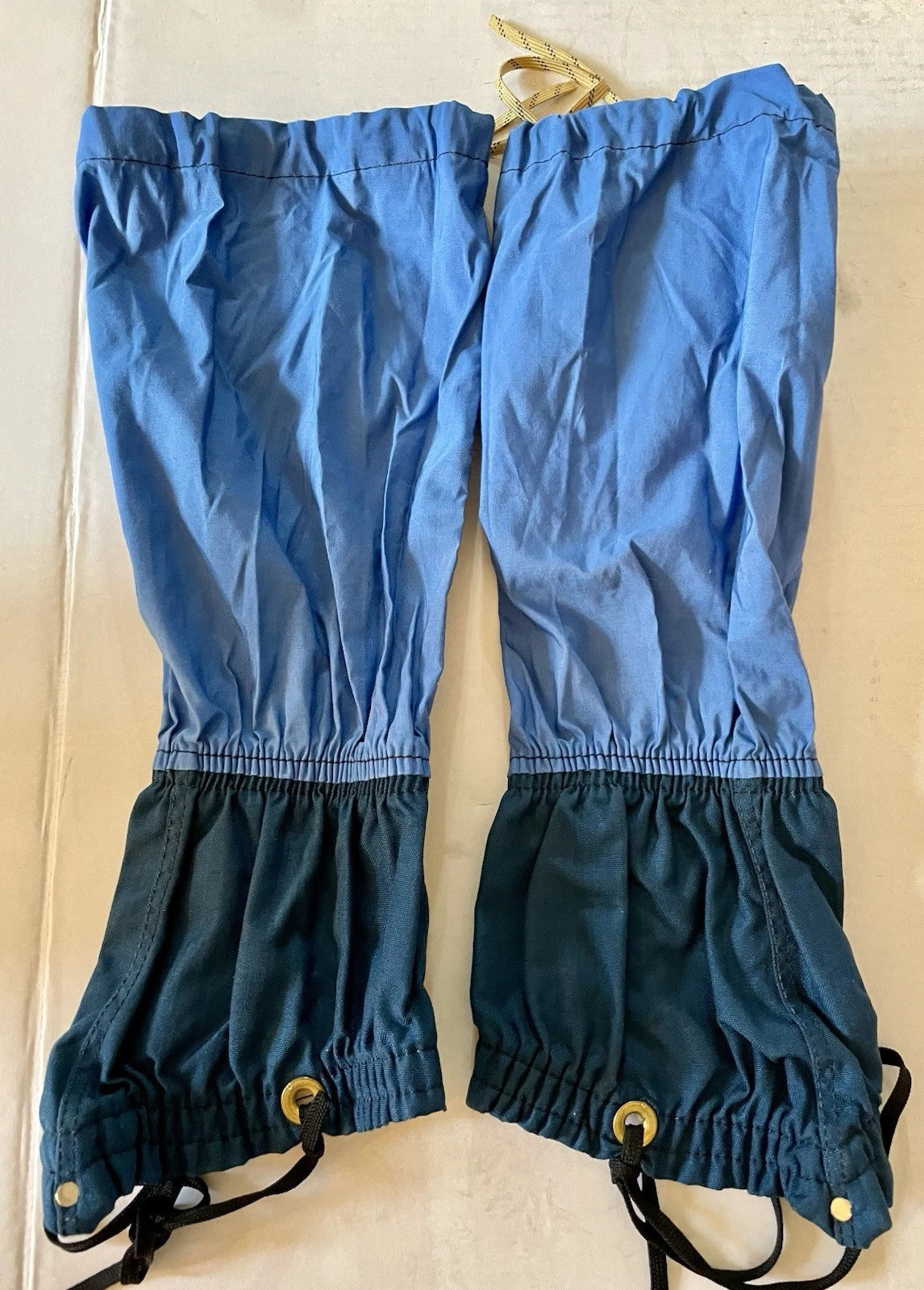 Vintage OUTDOOR PRODUCTS Gaitors Hiking Hunting Riding Blue Made in USA
Opens in a new window or tab