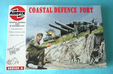 AIRFIX - COASTAL DEFENCE FORT - Diorama bunker avec Figurines. WW2. 1/72.