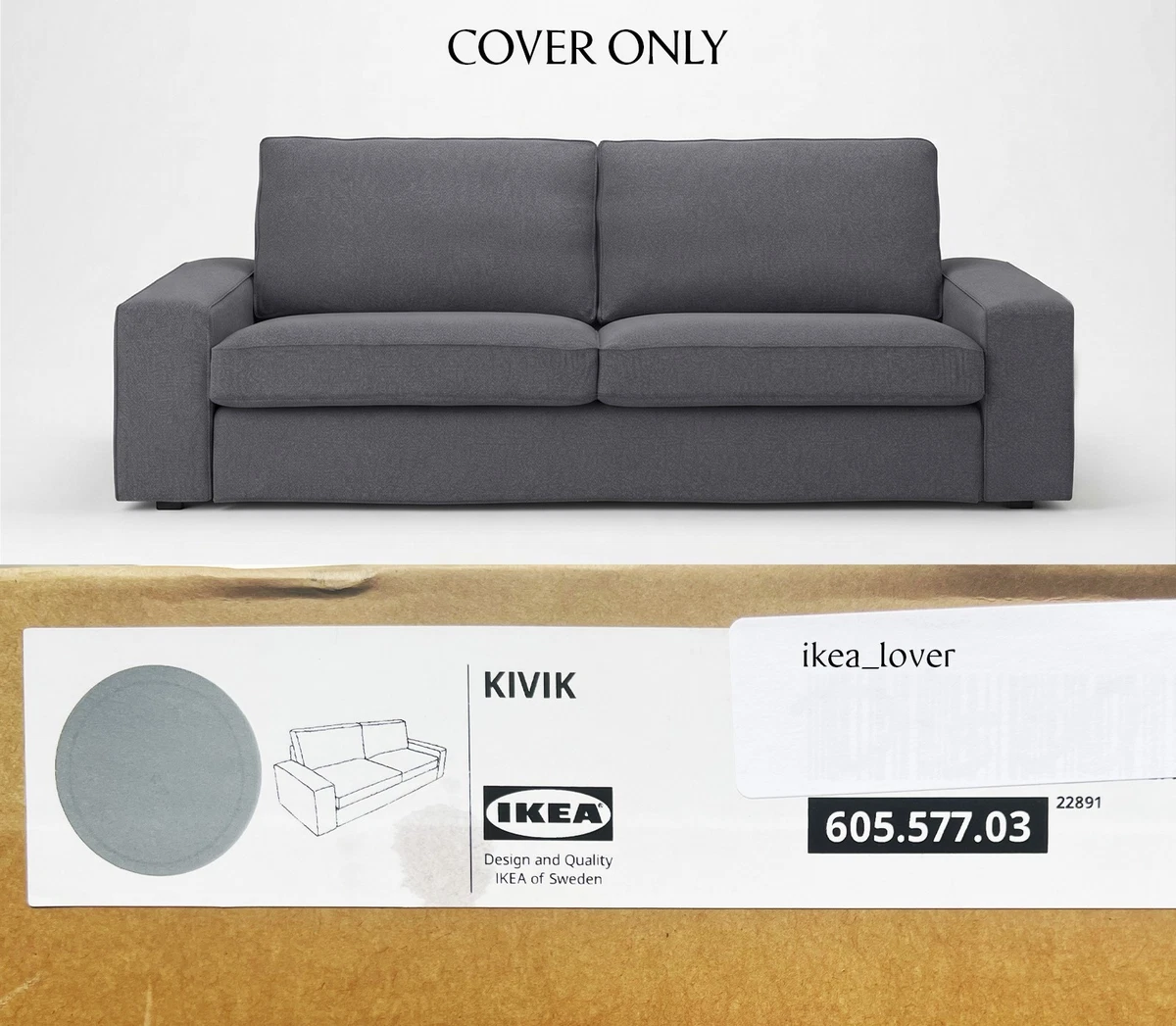 Kivik Sofa Cover for sale | eBay