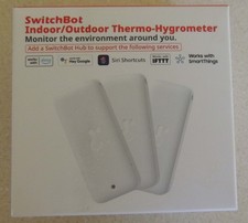 3 Pack SwitchBot Indoor Outdoor Thermo hygrometer, NEW, Sealed, READ 